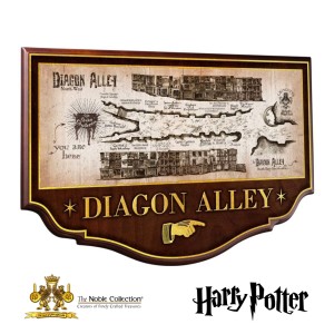NN7058 Harry Potter Diagon Alley - Wall Plaque табела